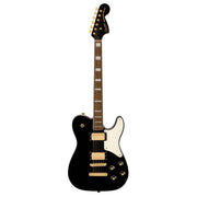 Squier - Limited Edition Paranormal Troublemaker Telecaster Deluxe - Black #0377026506