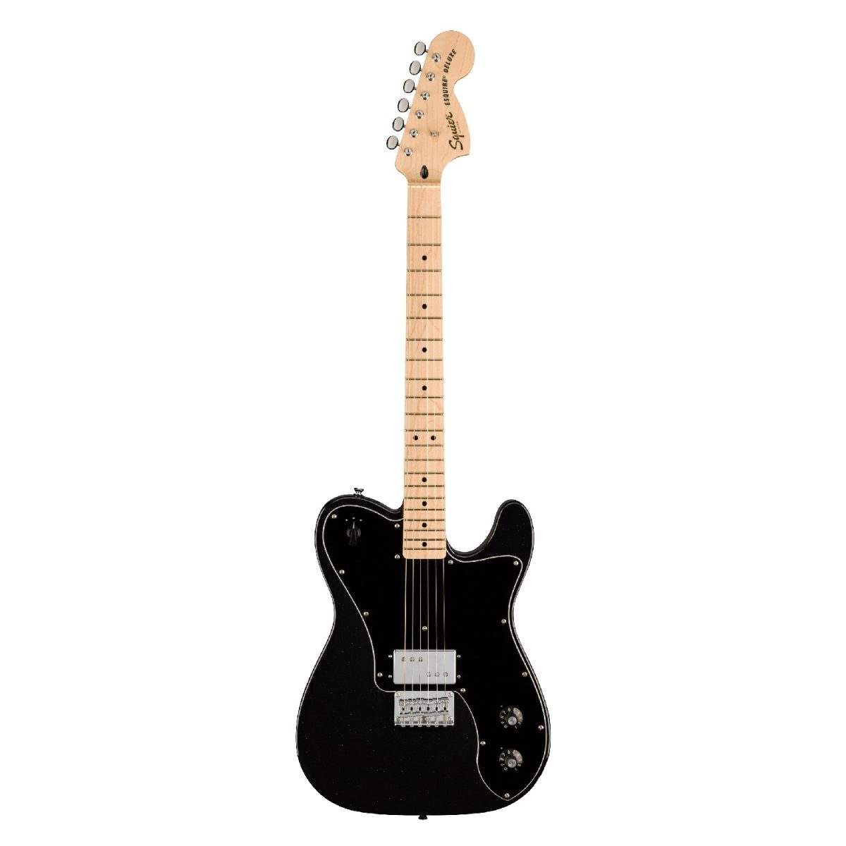 Squier - Paranormal Esquire Deluxe - Metallic Black - 0377045565