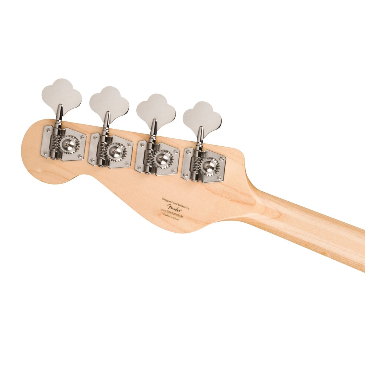 Squier - Paranormal Rascal Bass HH - Metallic Black - 0377106565 Head Back