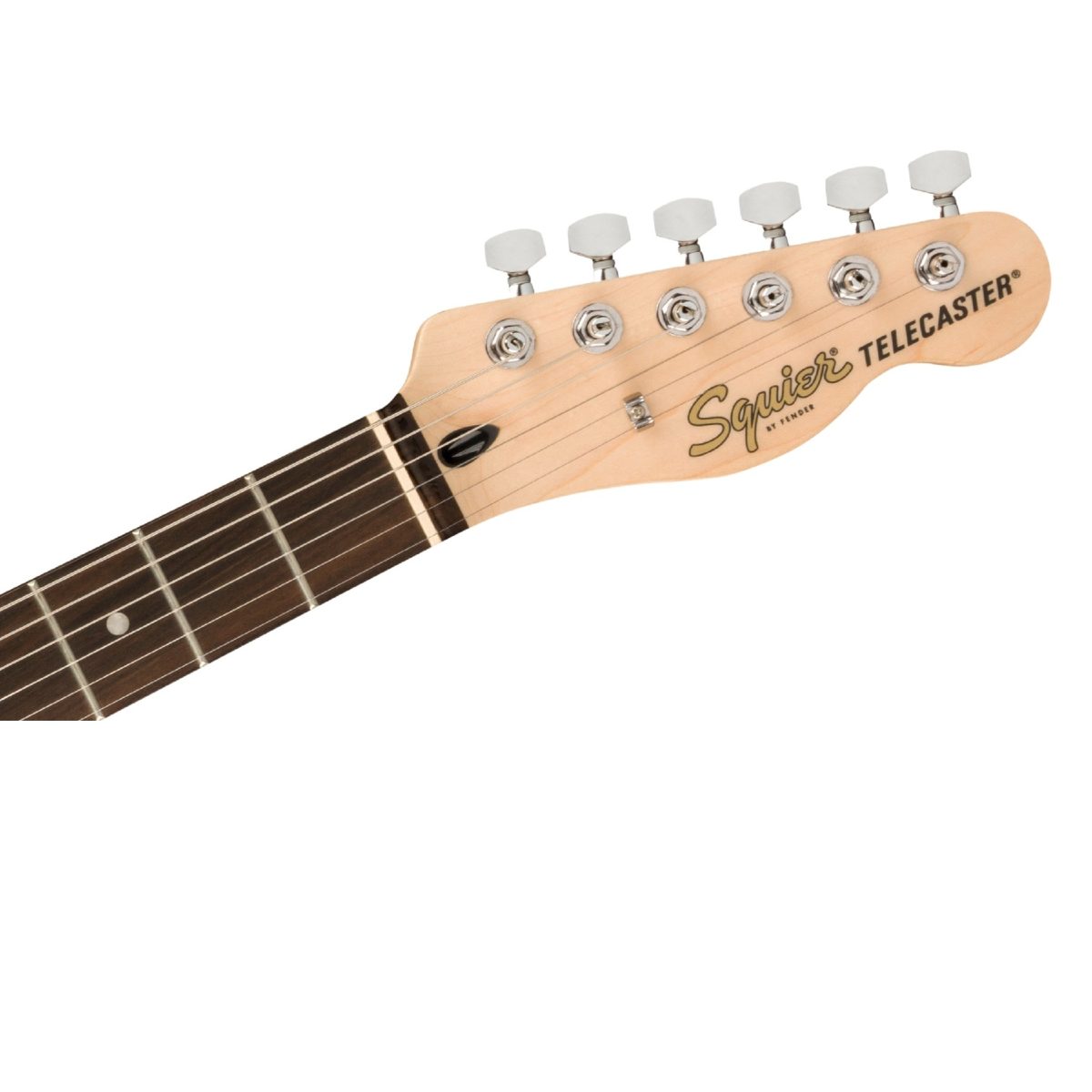 Squier - Affinity Series Telecaster Deluxe - Charcoal Frost Metallic - 0378250569 Head