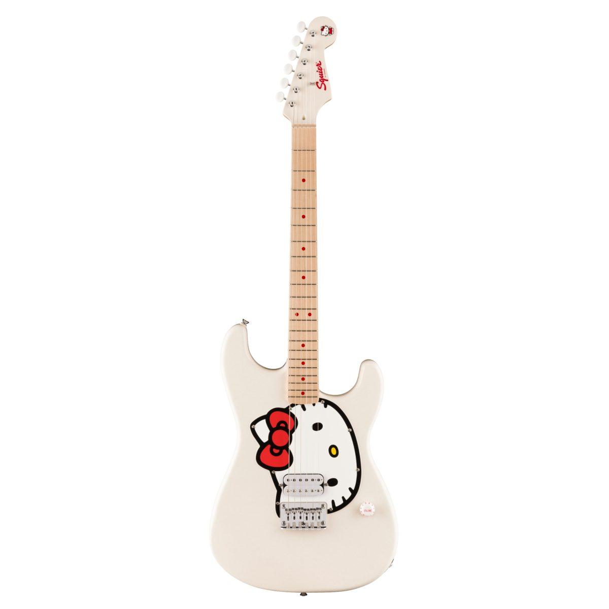 Squier - Hello Kitty White Stratocaster #0379102980