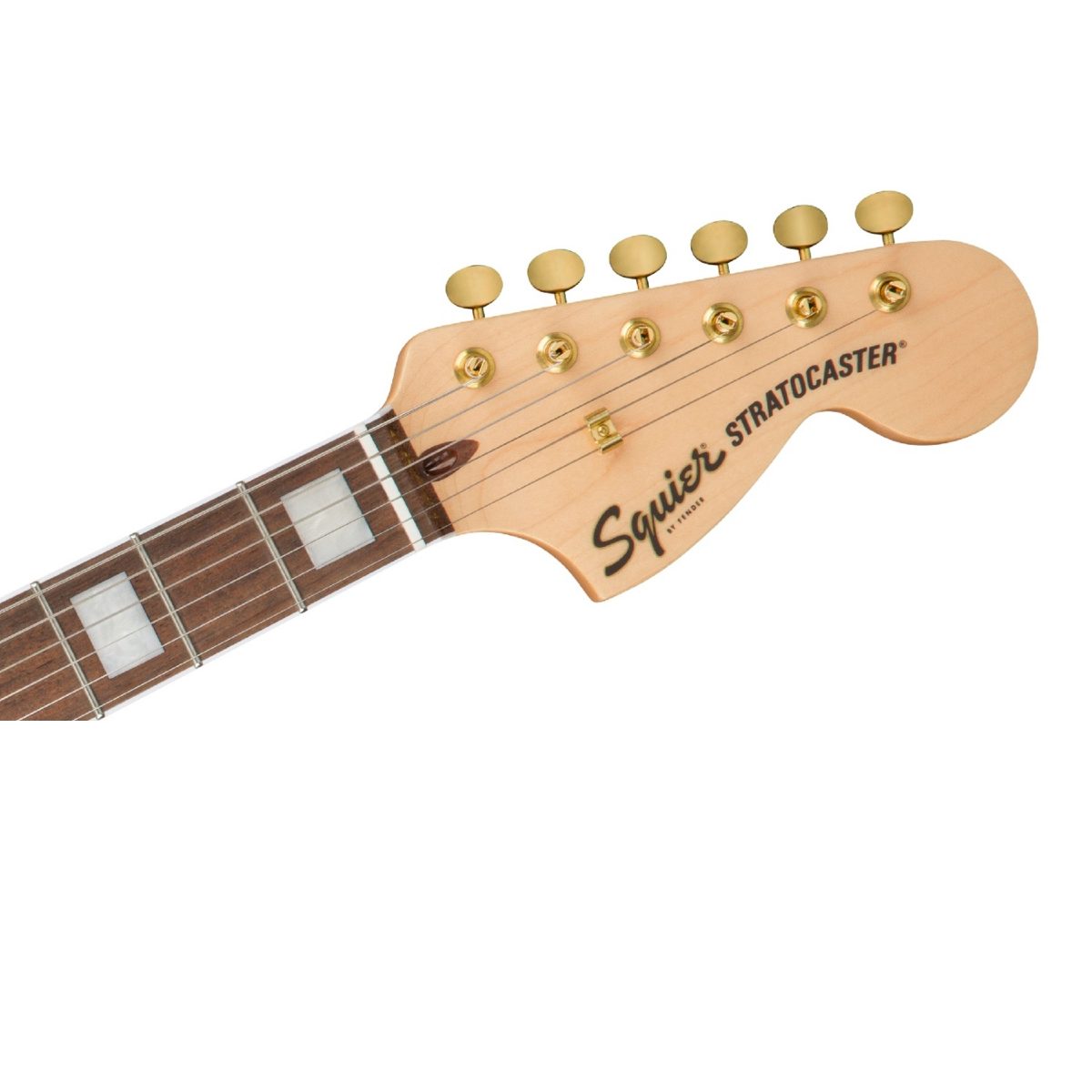 Squier - 40th Anniversary Stratocaster®, Gold Edition - Lake Placid Blue - 0379410502 Neck
