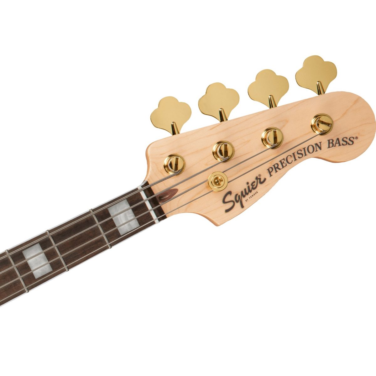Squier - 40th Anniversary Precision Bass® Gold Edition Lake Placid Blue - 0379430502 head
