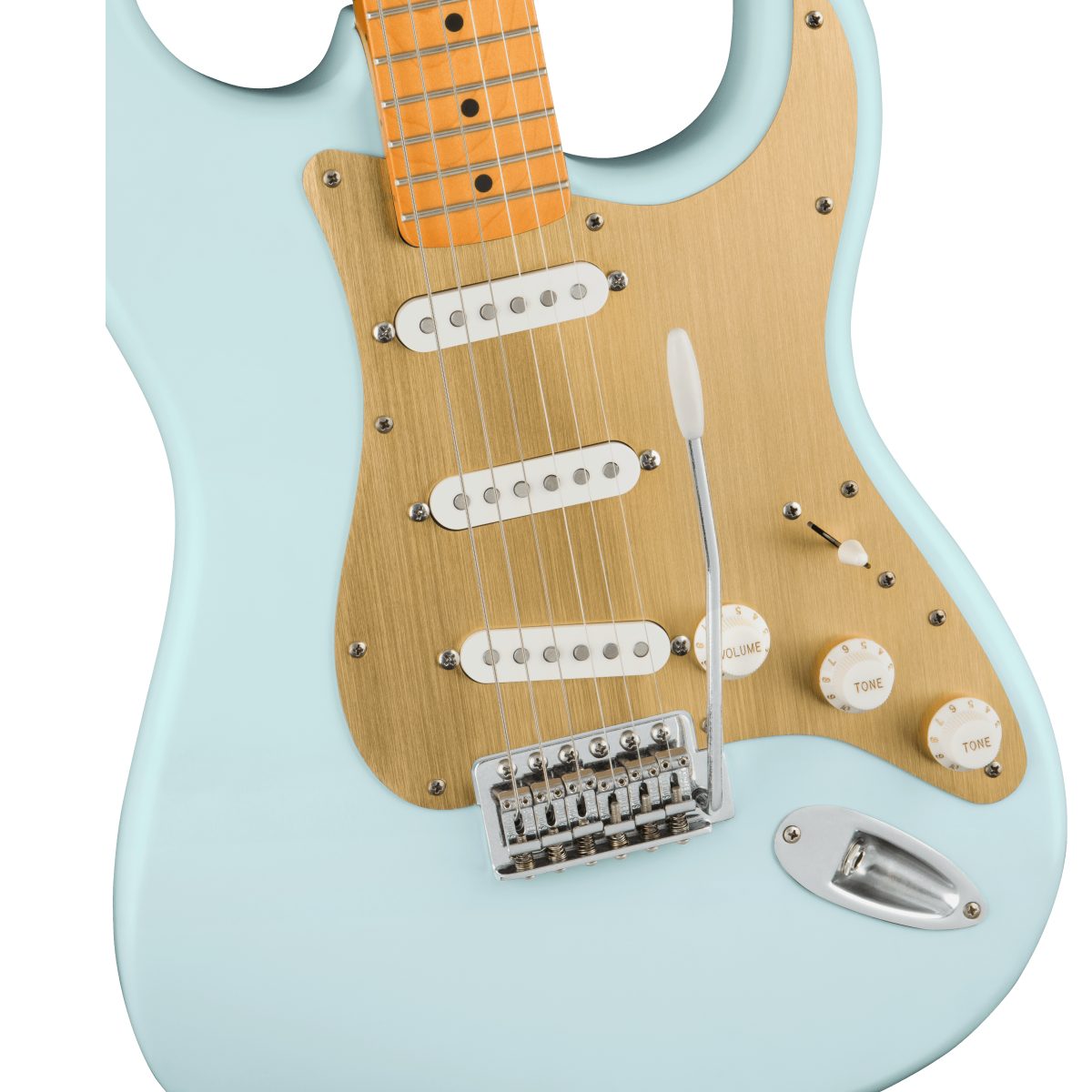 Squier - 40th Anniversary Stratocaster®, Vintage Edition, Satin Sonic Blue - 0379510572