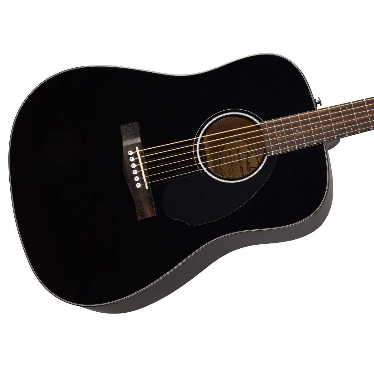 Fender - CD-60S Dreadnought Black #0970110006