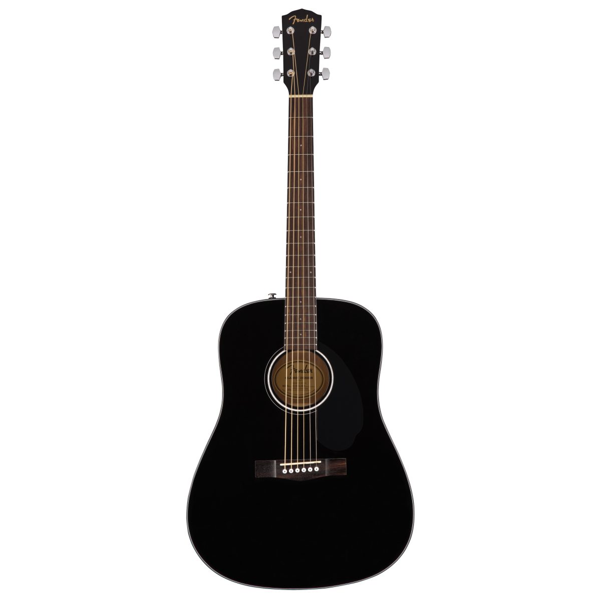 Fender - CD-60S Dreadnought Black #0970110006