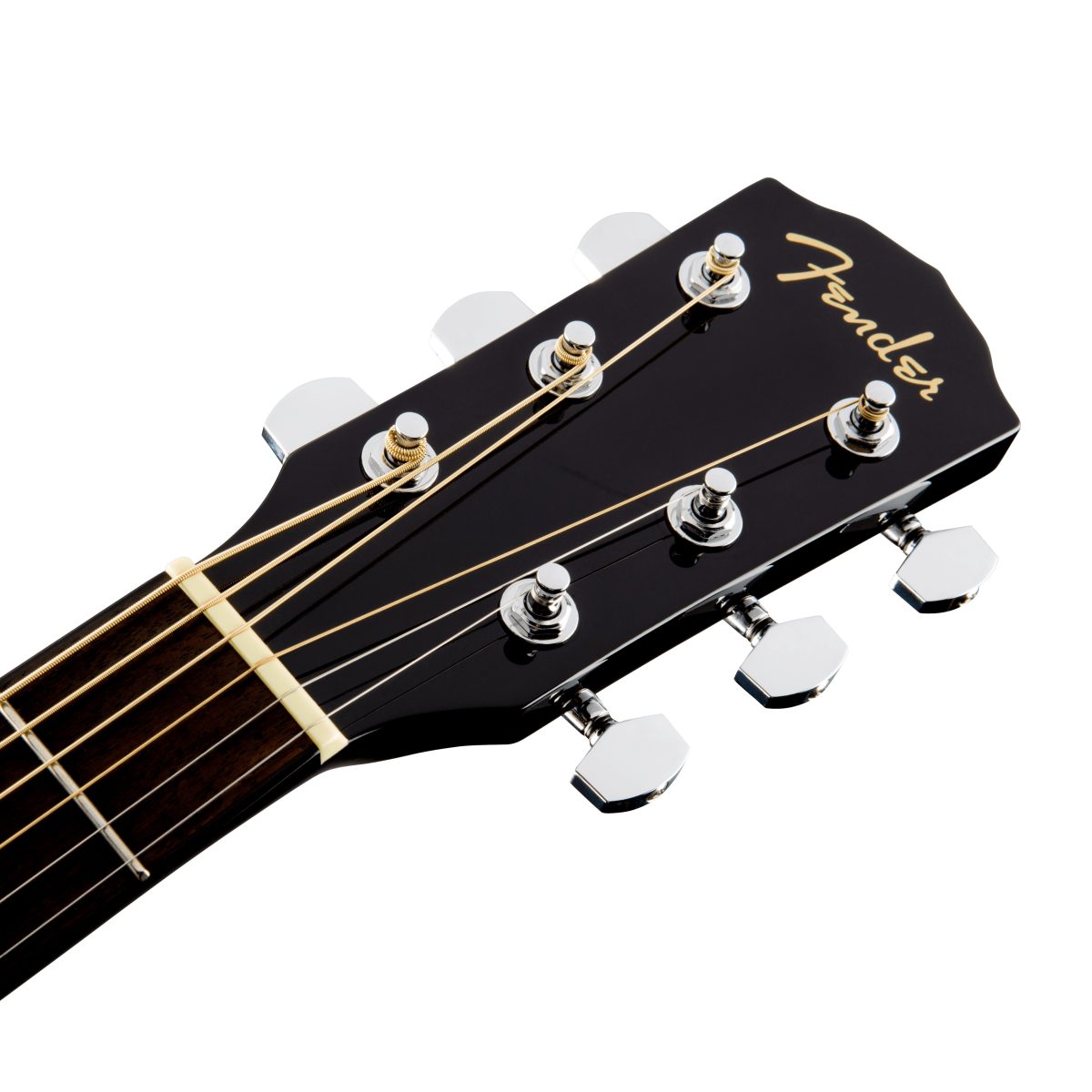 Fender - CD-60SCE Dreadnought Acoustic-Electric - Black #0970113006