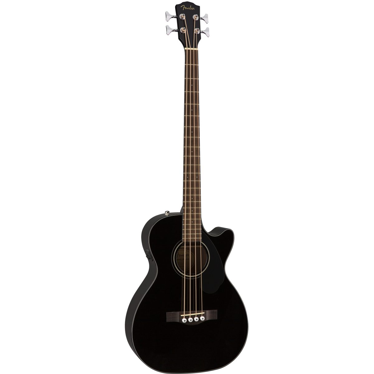 Fender - CB-60SCE Bass, Laurel Fingerboard, Black - 0970183006