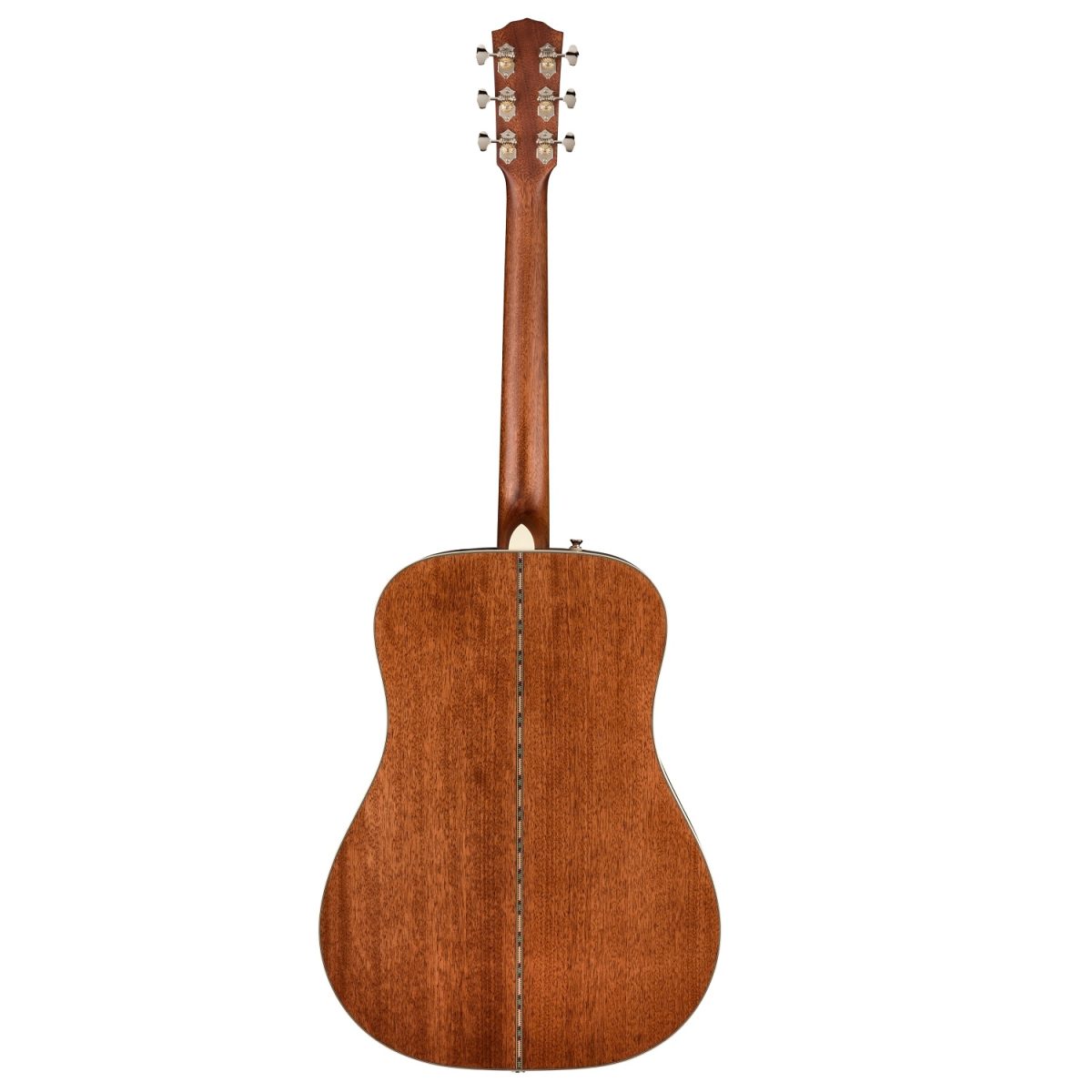 Fender - PD-220E Dreadnought, Ovangkol Fingerboard - 3 Tone Vintage Sunburst Back