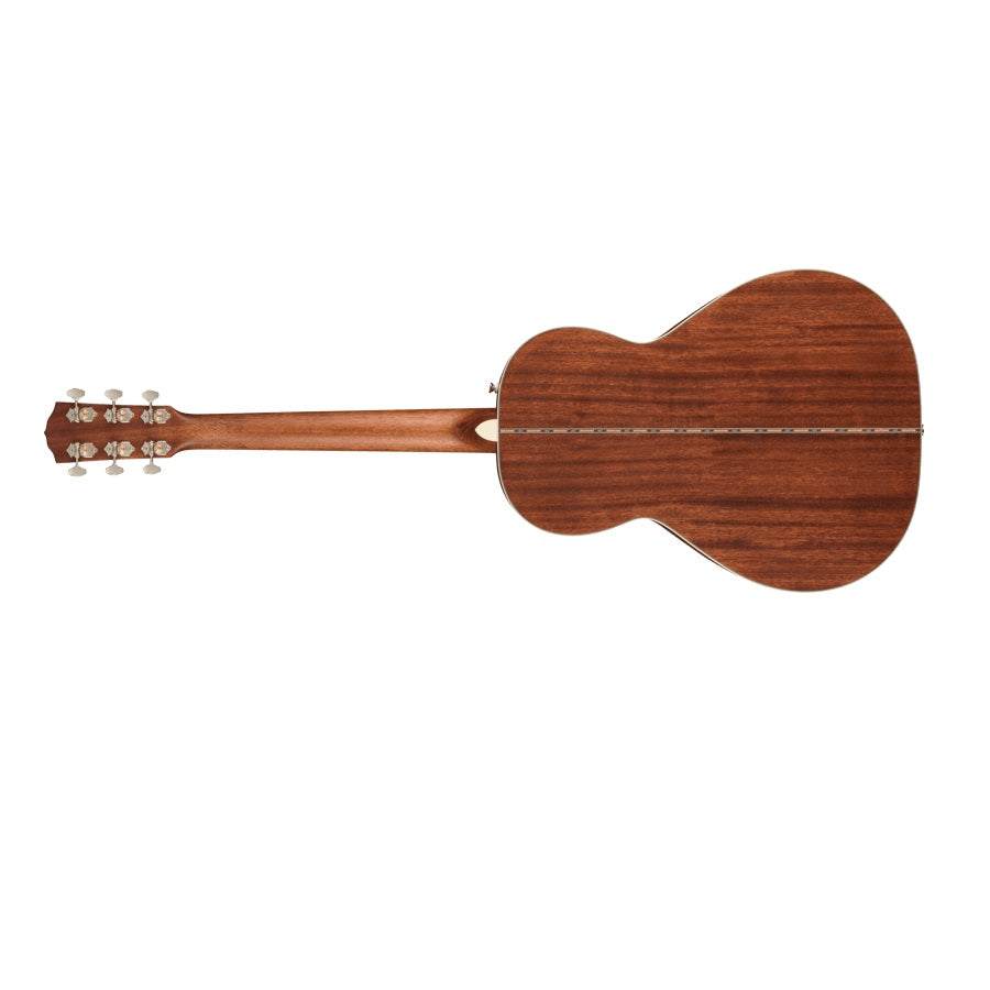 Fender - PS-220E Parlor All Mahogany - Aged Cognac Burst #0970320337