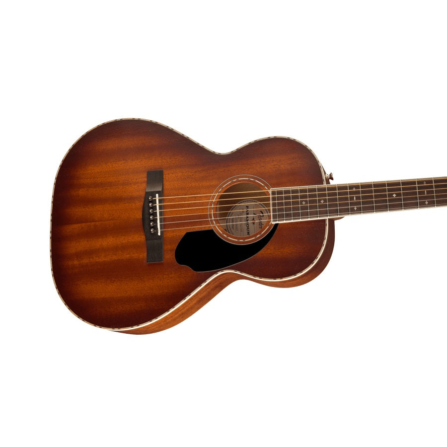 Fender - PS-220E Parlor All Mahogany - Aged Cognac Burst #0970320337