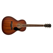 Fender - PS-220E Parlor All Mahogany - Aged Cognac Burst #0970320337