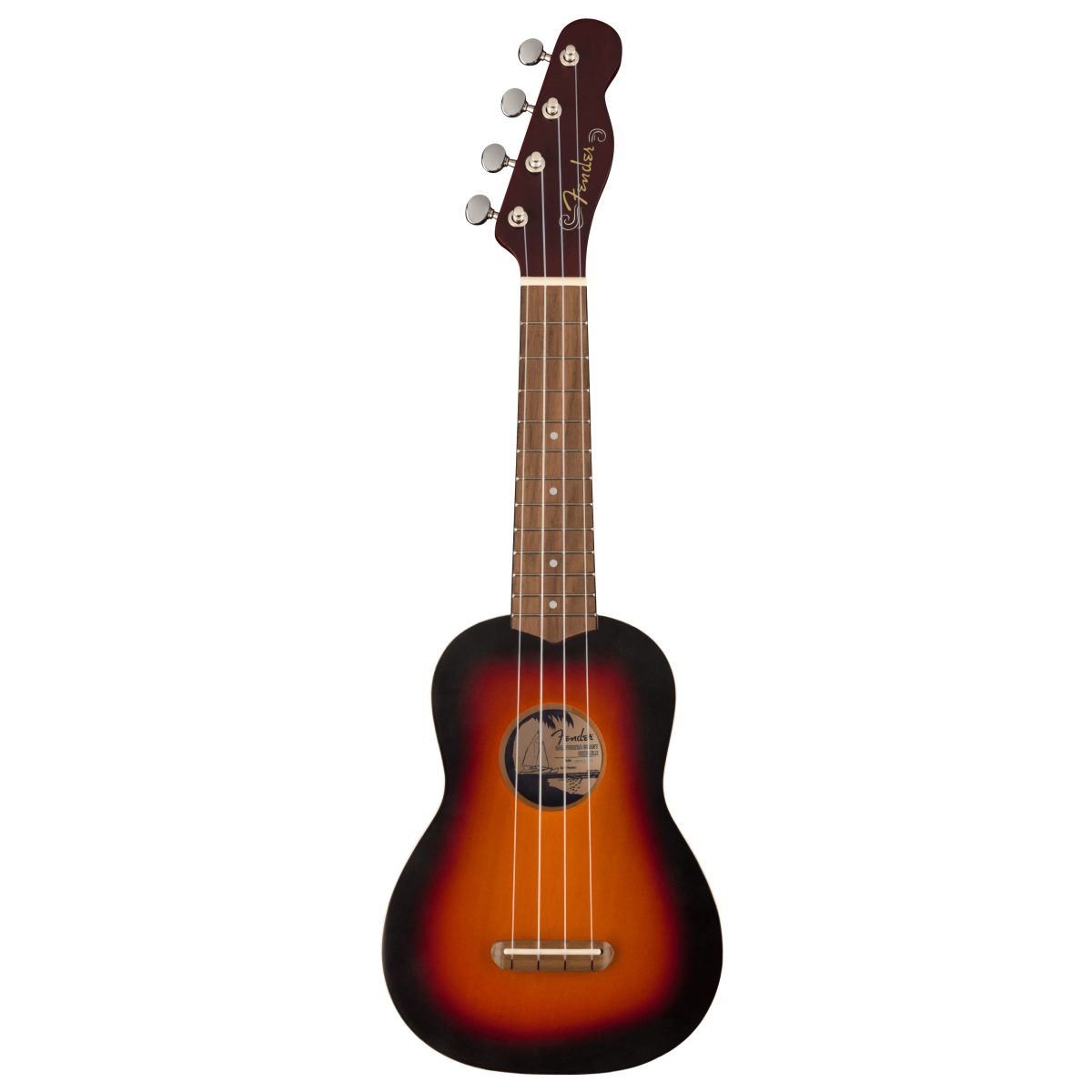 Fender - Venice Soprano Ukulele - 2-Color Sunburst #0971610503