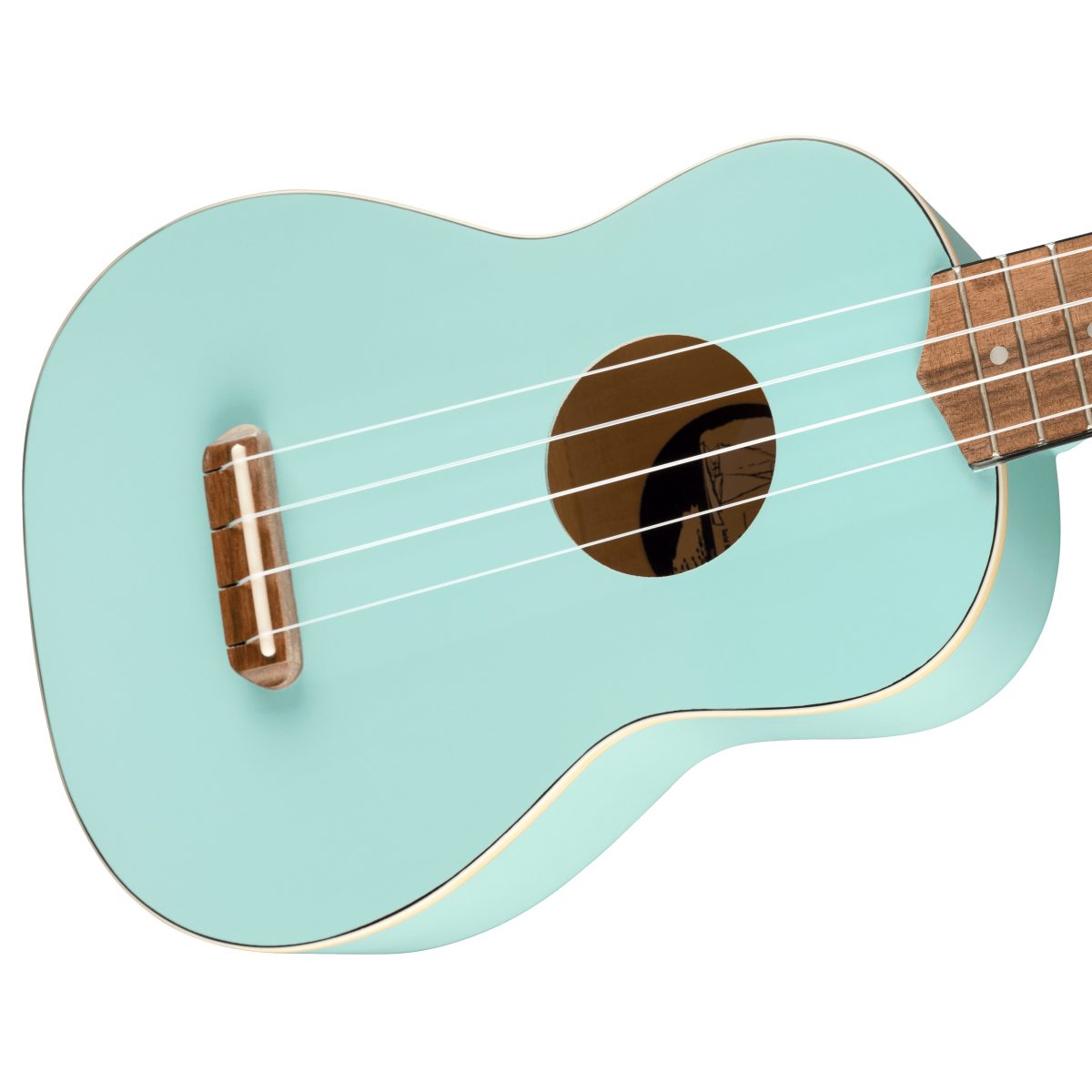 Fender - Venice Soprano Ukulele - Daphne Blue #0971610504