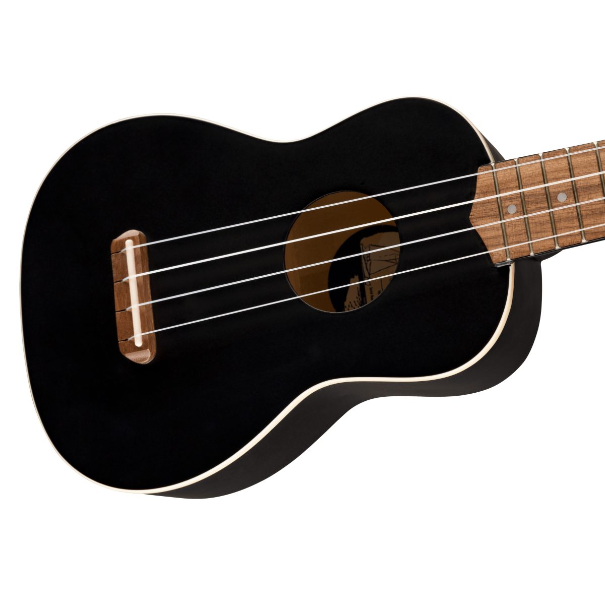 Fender - Venice Soprano Ukulele - Black #0971610706
