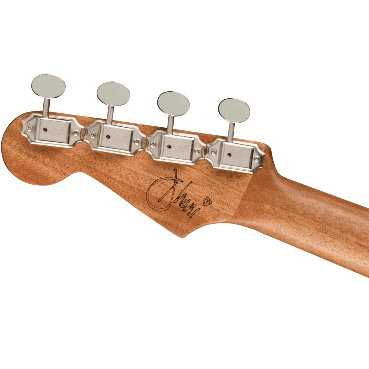Fender Dhani Harsn Uke - 0971752197 back head
