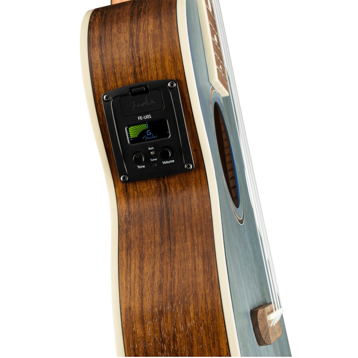 Fender Dhani Harsn Uke - 0971752197 side