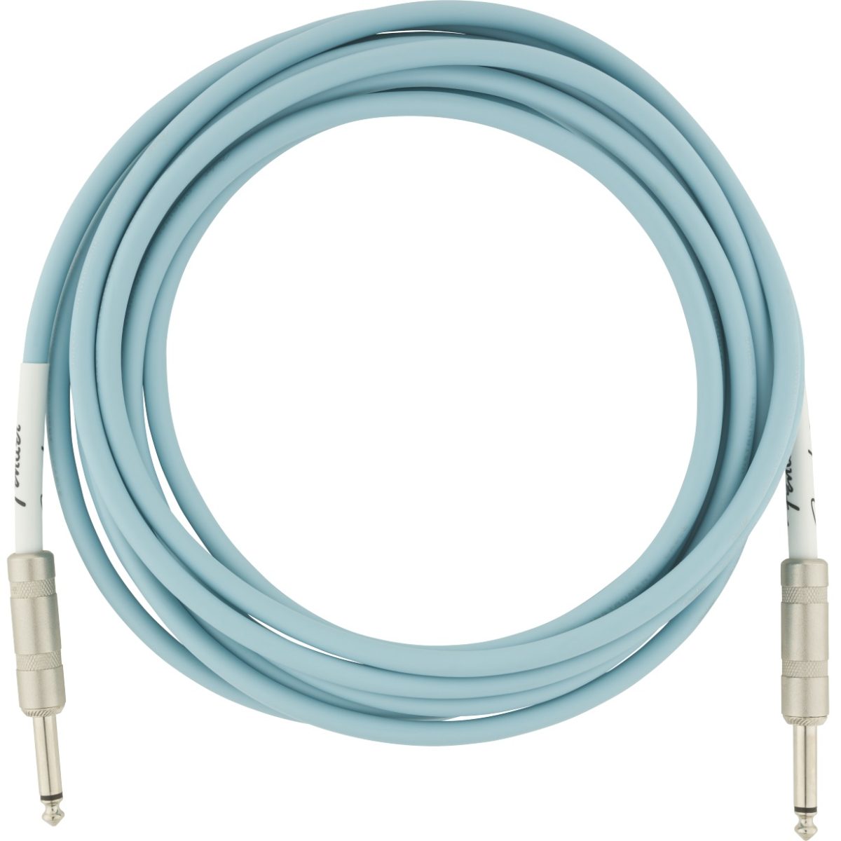 Fender - Original Series Instrument Cable, 10' - Daphne Blue - 0990510003-FRONT