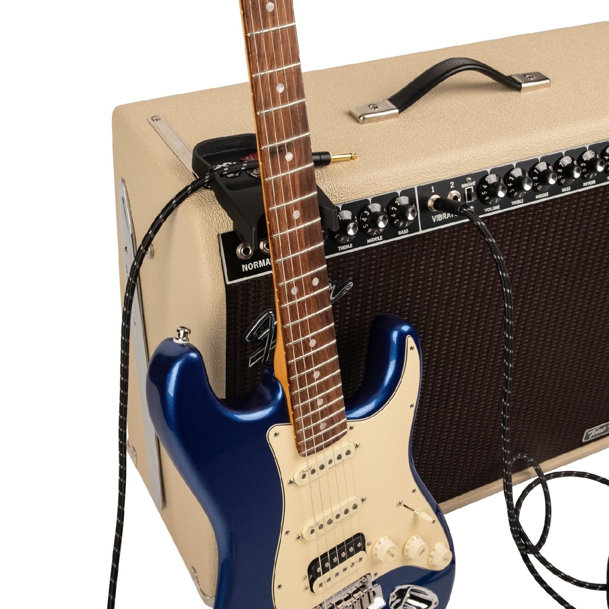 Fender - Amperstand™ Guitar Cradle - 0990529000 With Guitar