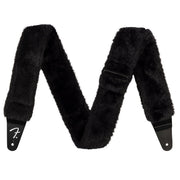Fender - Black Poodle Plush Strap - 0990642010