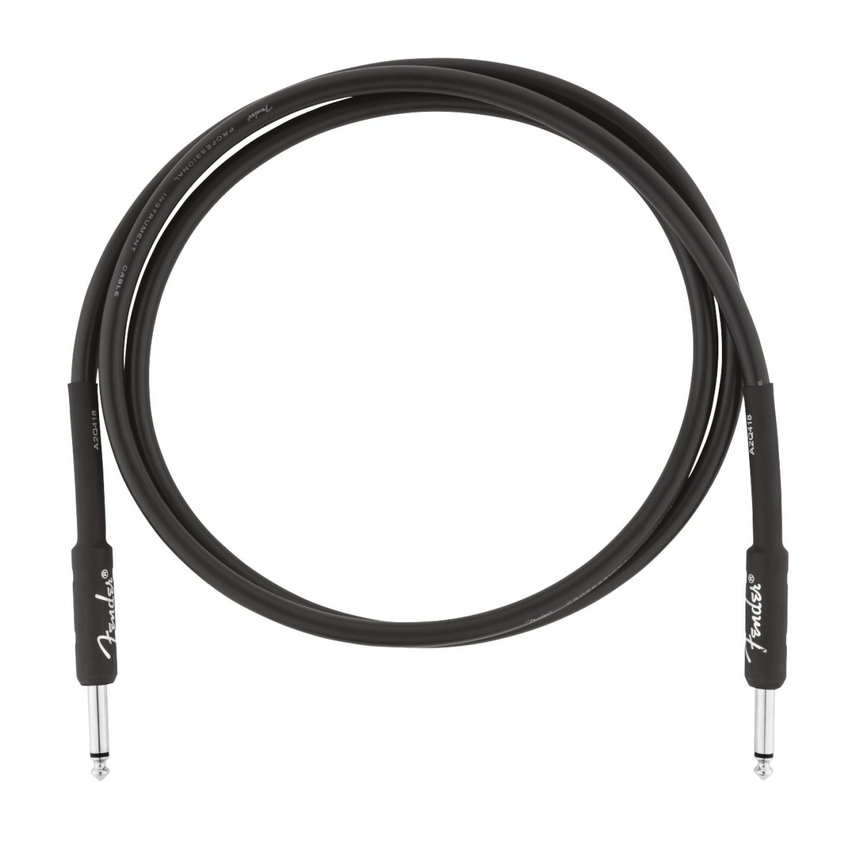 Fender - Professional Series Instrument Cable, Straight/Straight 5' Black - 0990820026