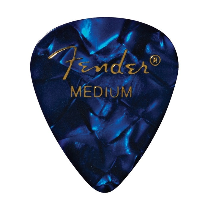 Fender – 12 Pack Medium Premium Celluloid Blue Moto Picks #1980351802