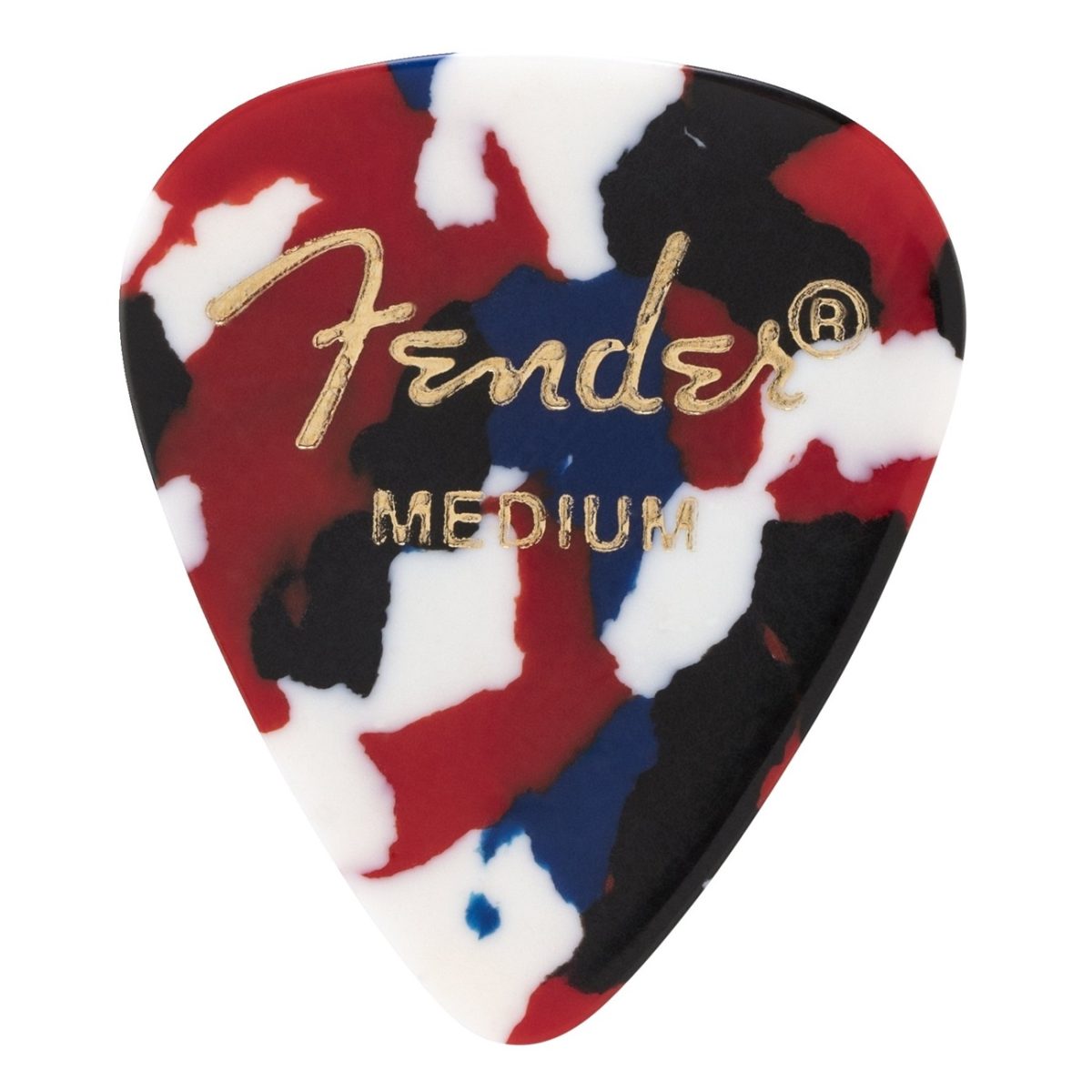 Fender - 12 Pack Medium Classic Celluloid Confetti Picks #1980351850