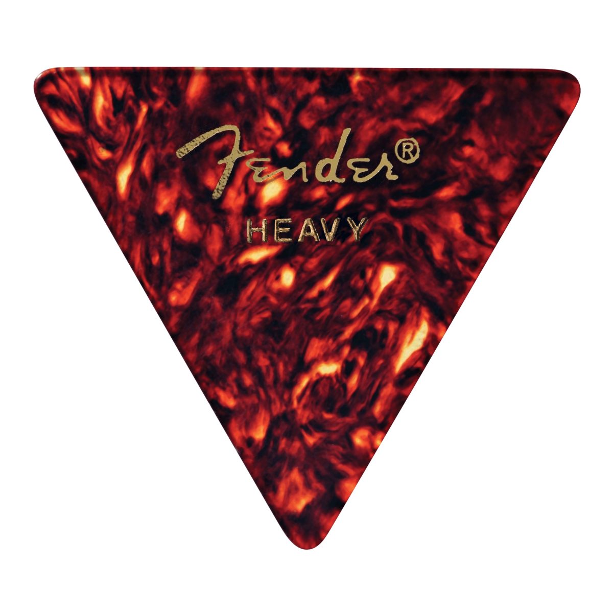 Fender – 12 Pack Heavy 355 Shape Classic Celluloid Picks - Tortoise Shell #1980355900