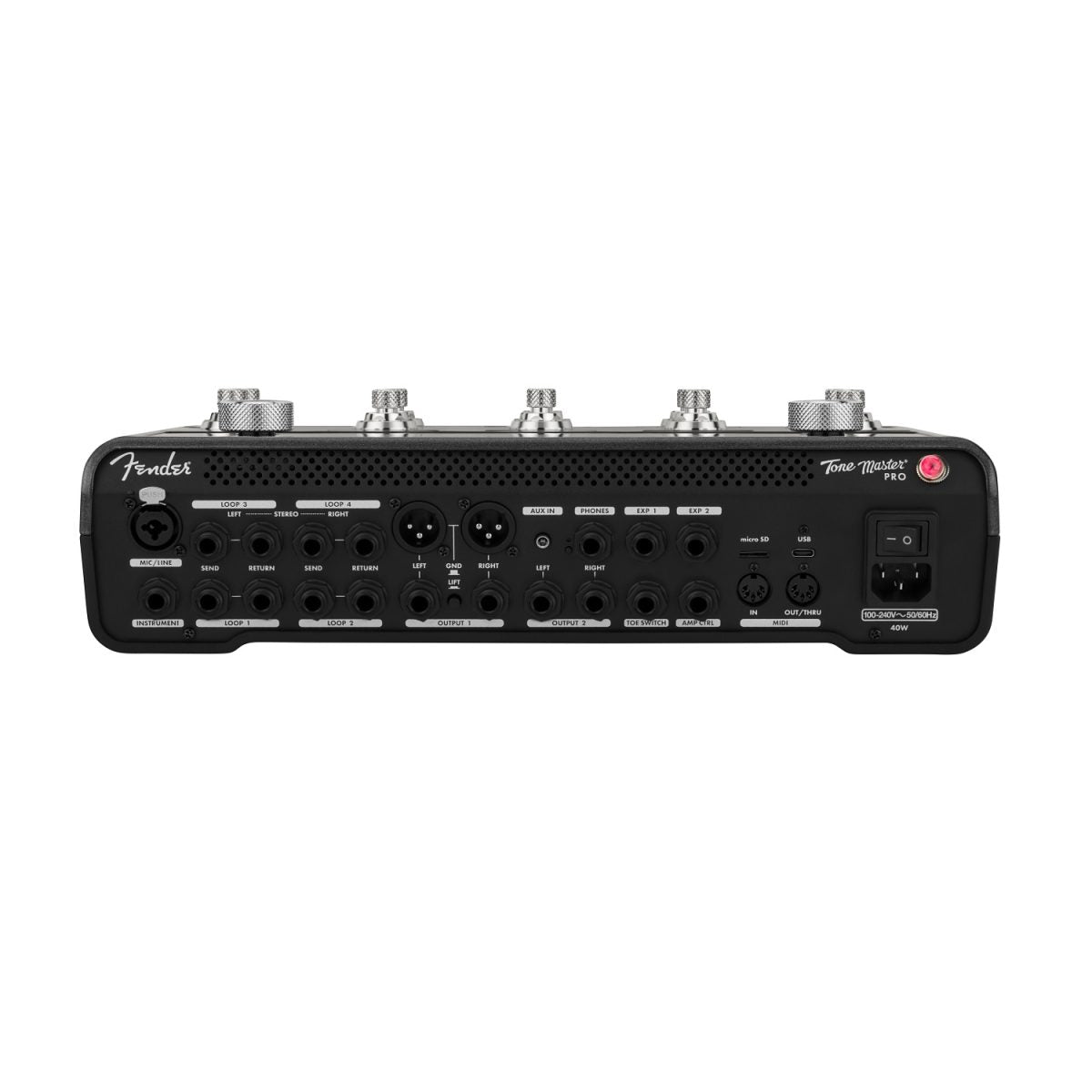 Fender - Tone Master Pro Multi-Effects - 2274900000 Back