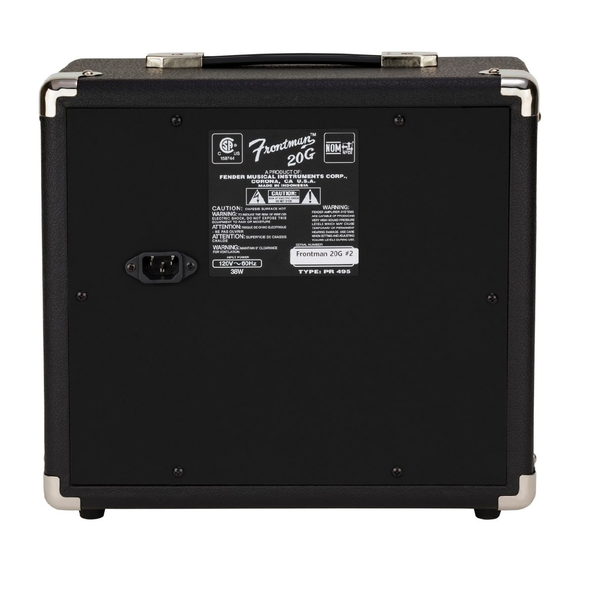 Fender - Frontman® 20G - 2311500000 Back