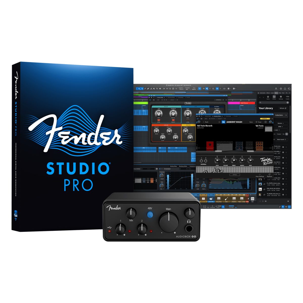 Fender - AudioBox Go Ultra-Compact USB-C Audio Interface #2777700712 — 4