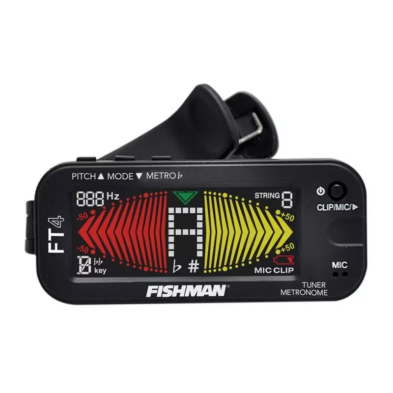 Fishman - FT-4 Clip-On Digital Tuner/Metronome #ACC-TUN-FT4