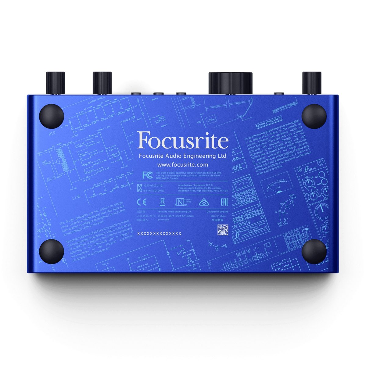 Focusrite - Scarlett 2i2 Anniversary Edition in ISA-Blue