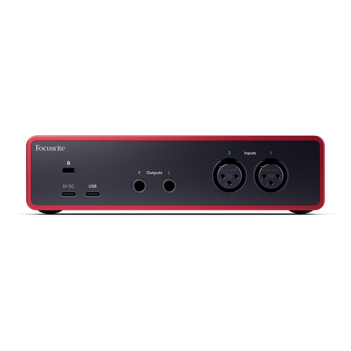 Focusrite Scarlett 2i2 - Audio Interface - 4th Generation Back