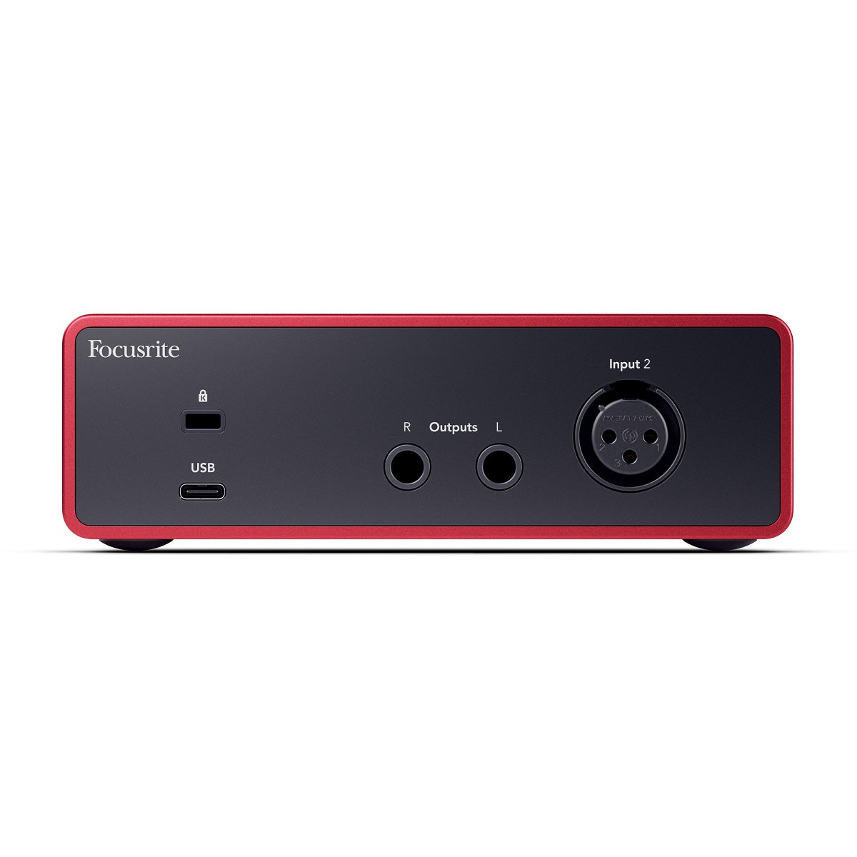 Focusrite – Scarlett Solo 4th Gen Audio Interface Back
