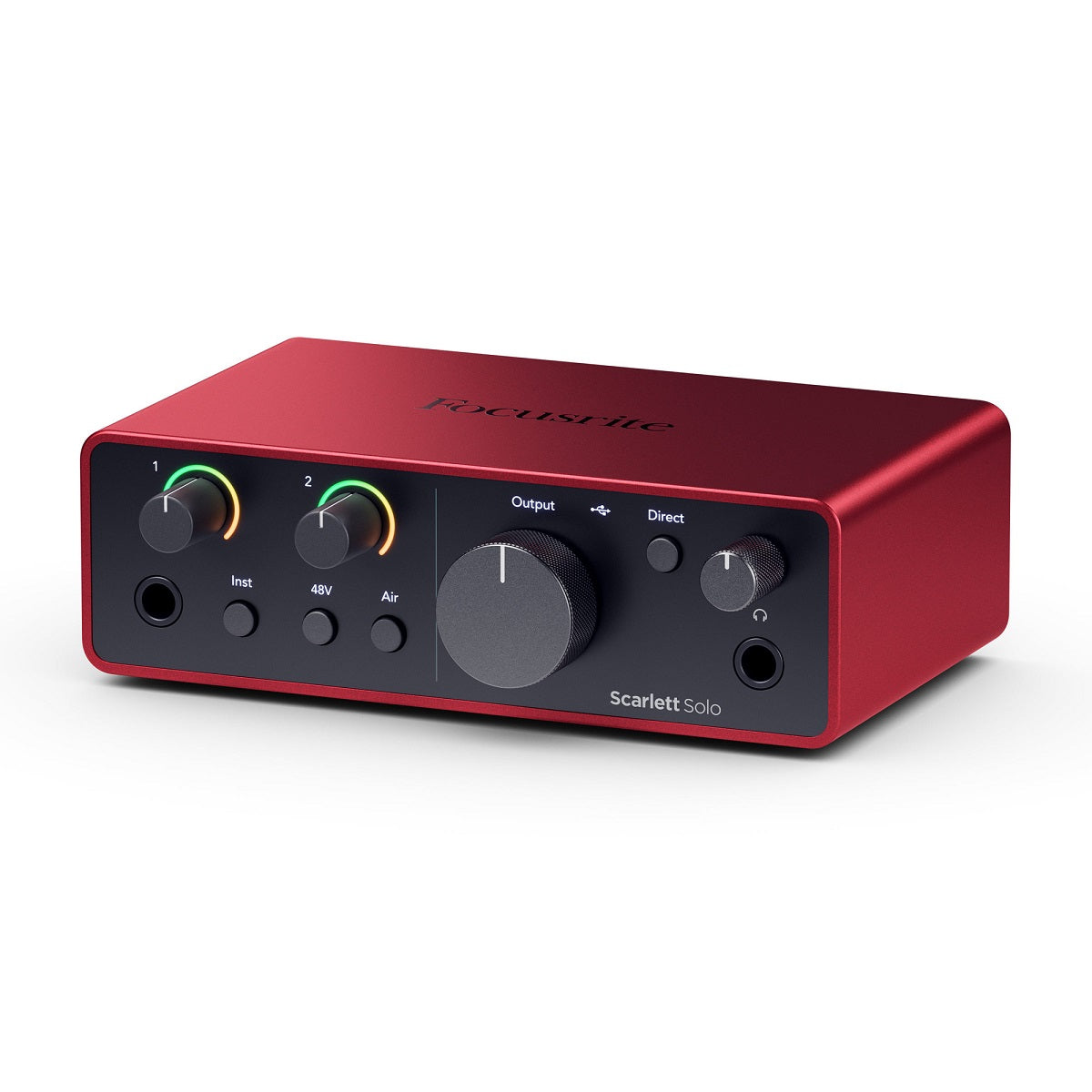 Focusrite – Scarlett Solo 4th Gen Audio Interface Side