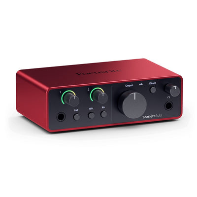 Focusrite – Scarlett Solo 4e Gen Interface Audio