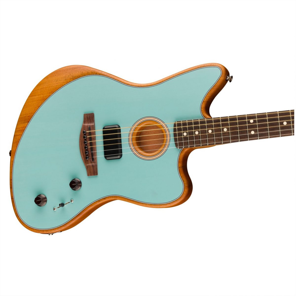 Fender - Acoustasonic Player Jazzmaster - Ice Blue - 0972233183-front2