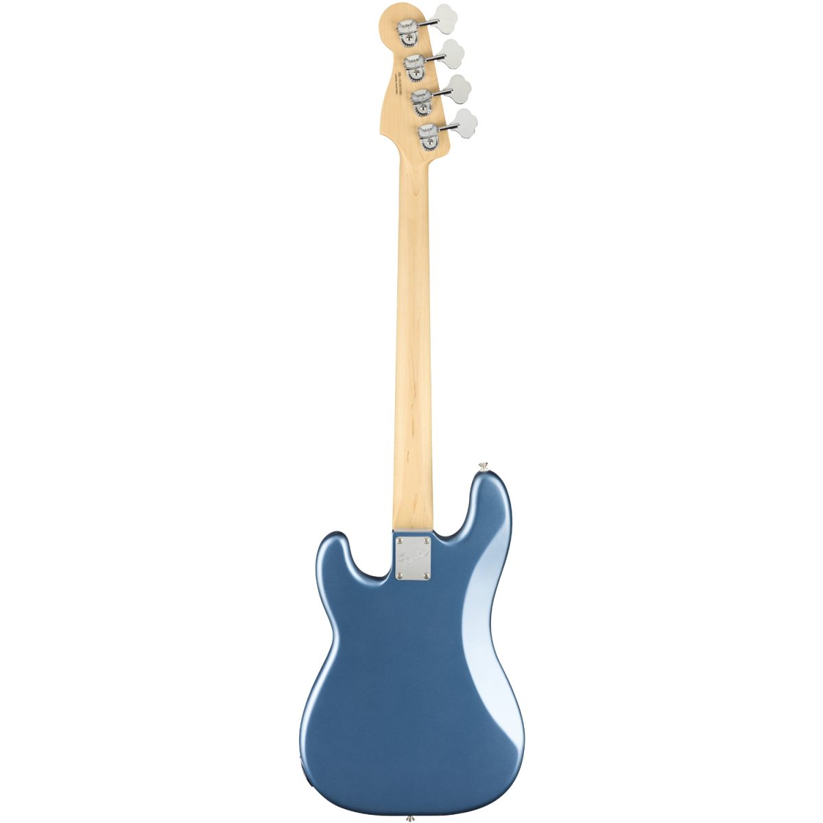 Fender American Performer Precision Bass - Satin Lake Placid Blue - 0198602302-back