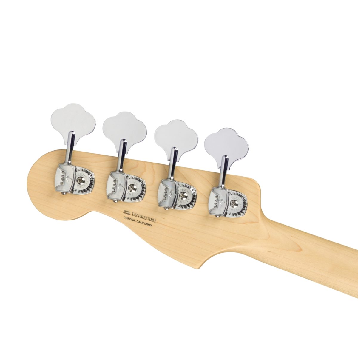 Fender American Performer Precision Bass - Satin Lake Placid Blue - 0198602302-head2
