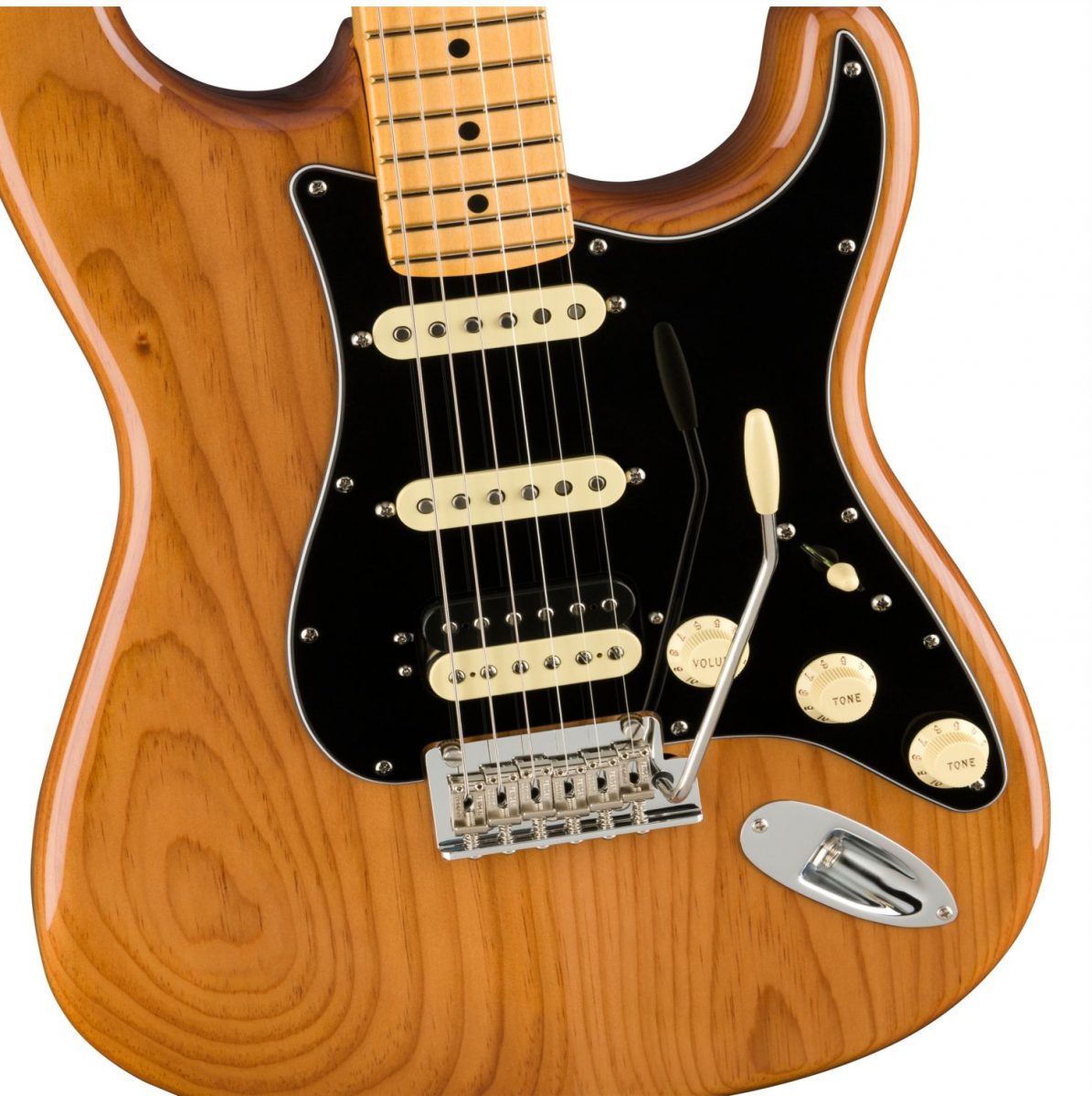 Fender - American Professional II Stratocaster HSS - Roasted Pine - front2