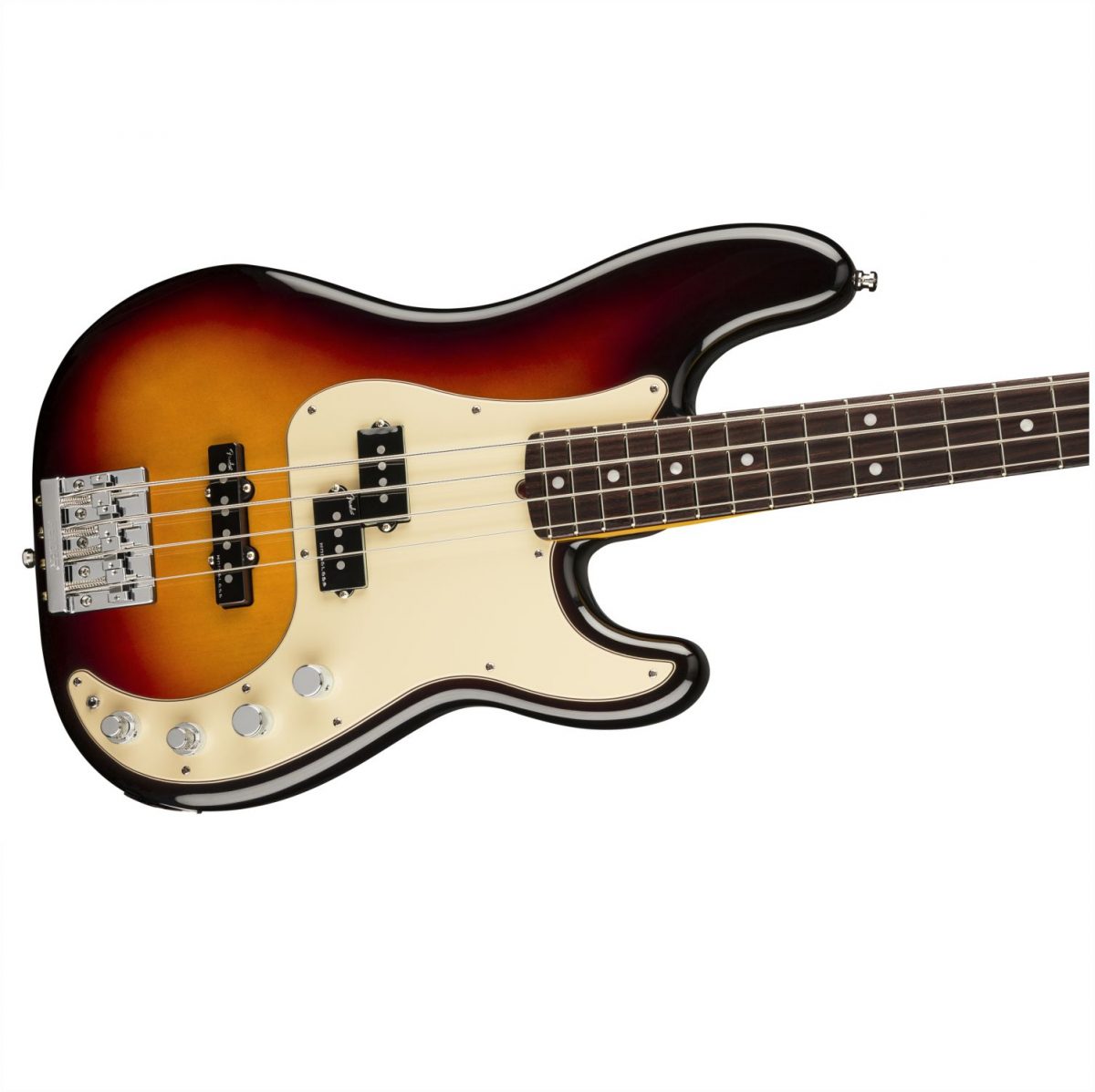 Fender - American Ultra Precisio II Jazz Bass® V - 3 color Sunn Bass - Ultra Burst - 0199010712- front3