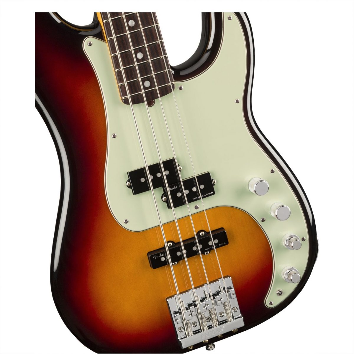 Fender - American Ultra Precisio II Jazz Bass® V - 3 color Sunn Bass - Ultra Burst - 019901n Bass - Ultra Burst - 0199010712- front2