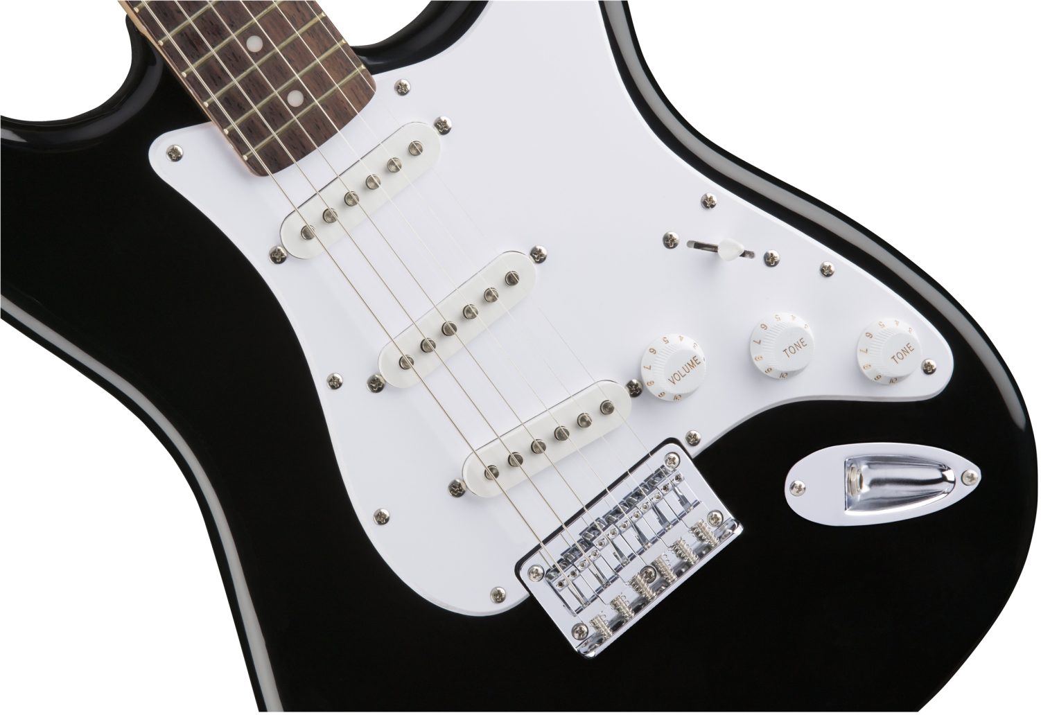 Squier Bullet Stratocaster HT- Touche en Laurel - Noir - 0371001506