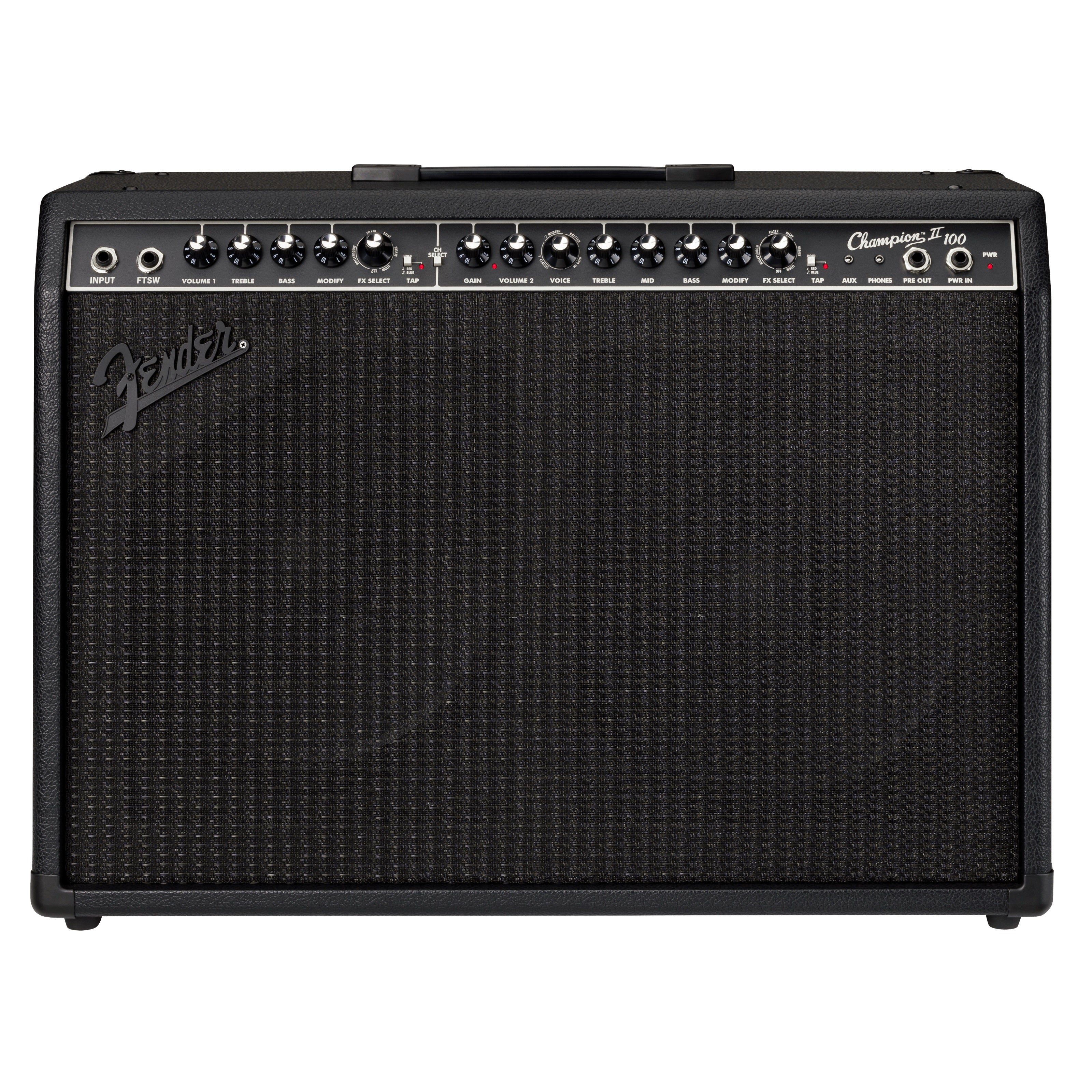 Fender - Champion II 100 Blackout 2x12 100W Guitar Combo
