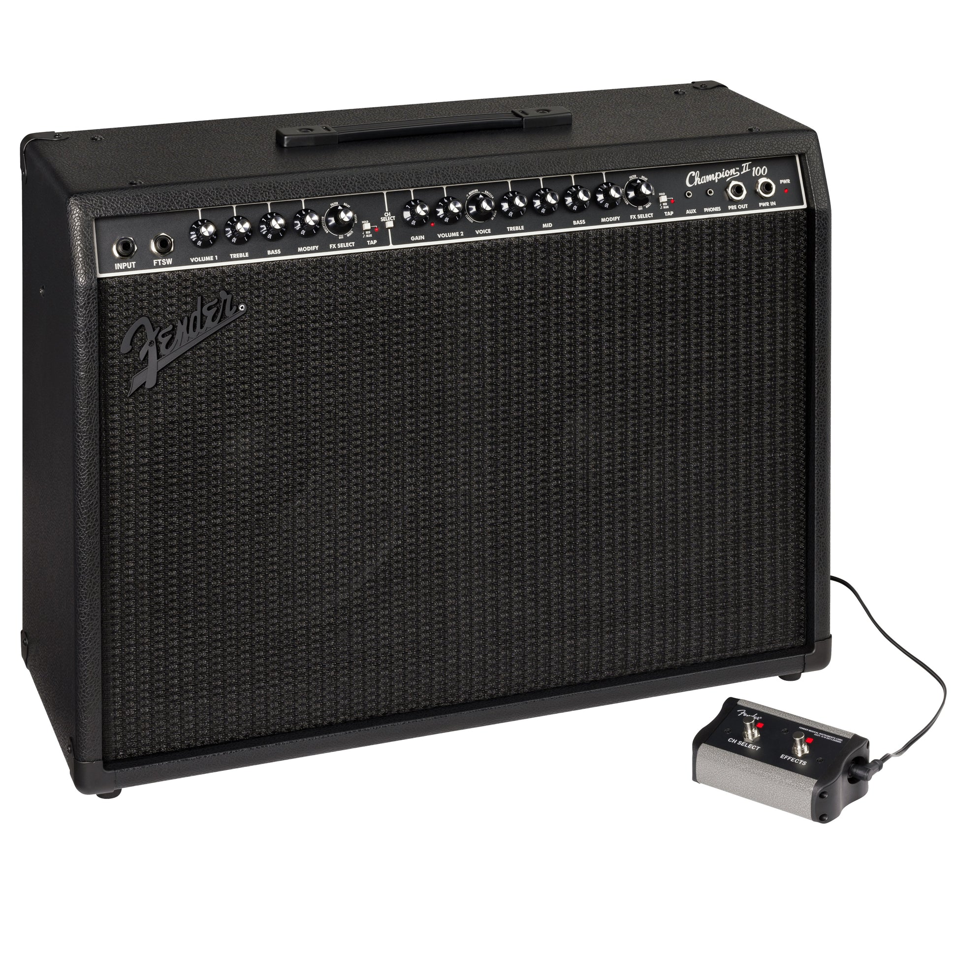 Fender - Champion II 100 Blackout 2x12 100W Guitar Combo