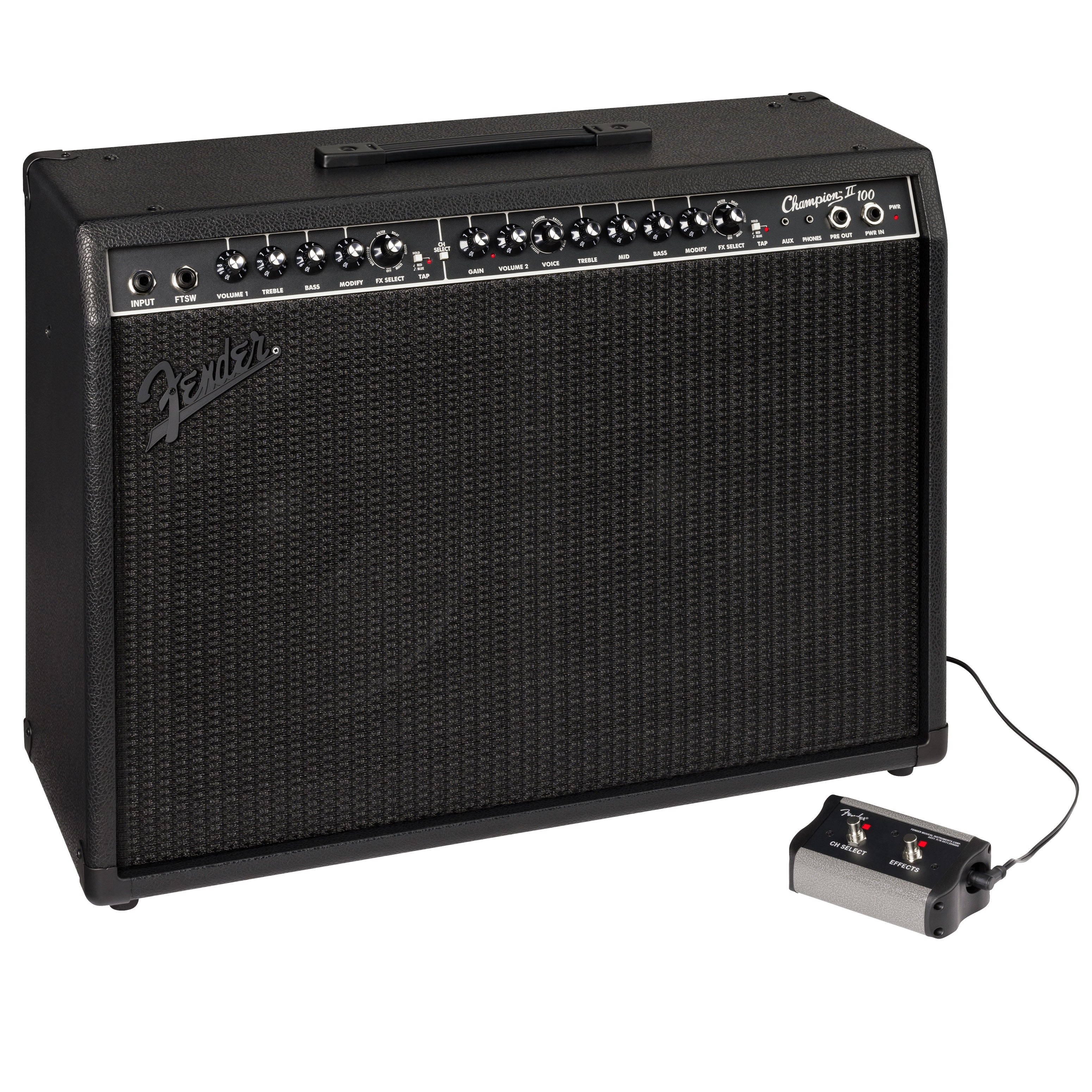 Fender - Champion II 100 Blackout 2x12 100W Guitar Combo