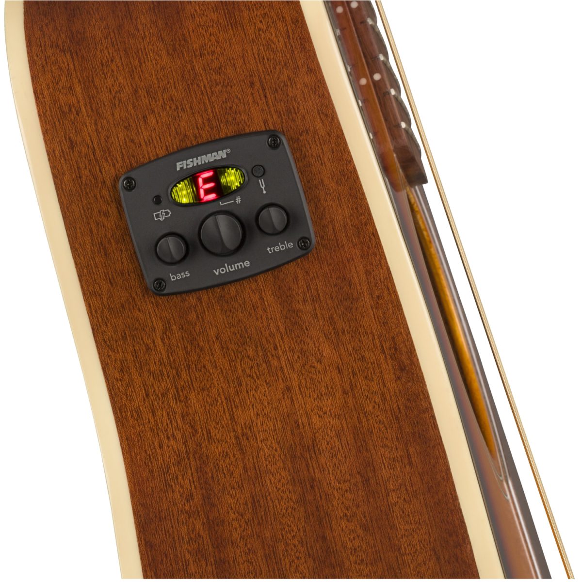 Fender - Malibu Player - Sunburst - 0970722003-tuner