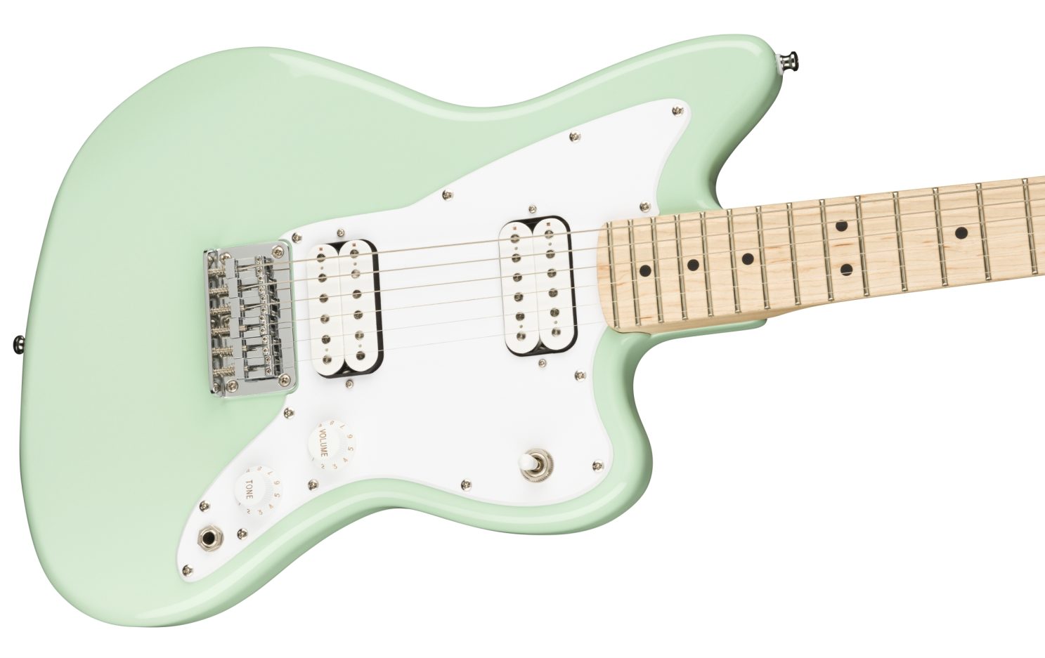 Squier Mini Jazzmaster HH - Maple Fingerboard - Surf Green - 0370125557