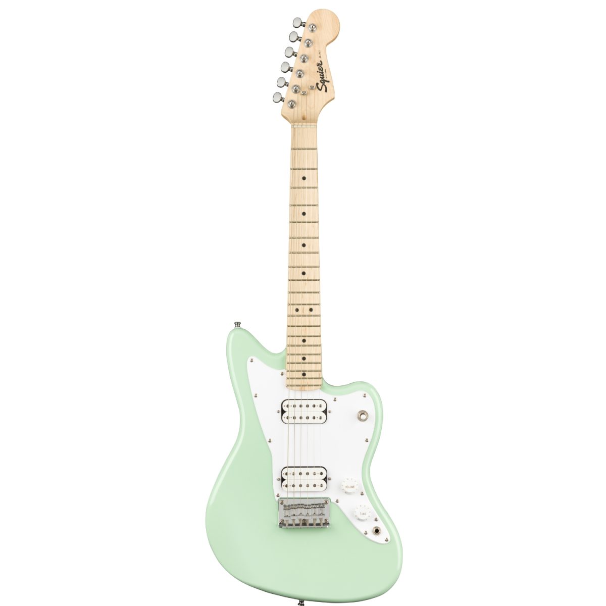 Squier Mini Jazzmaster HH - Touche en Érable - Surf Green - 0370125557